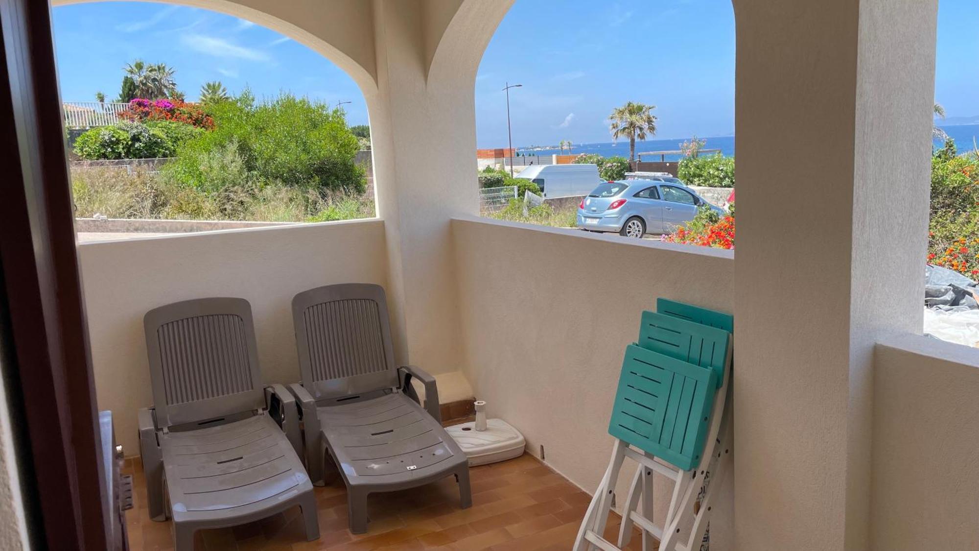 Vue Mer Panoramique Plage 50M Porticcio Corse 外观 照片