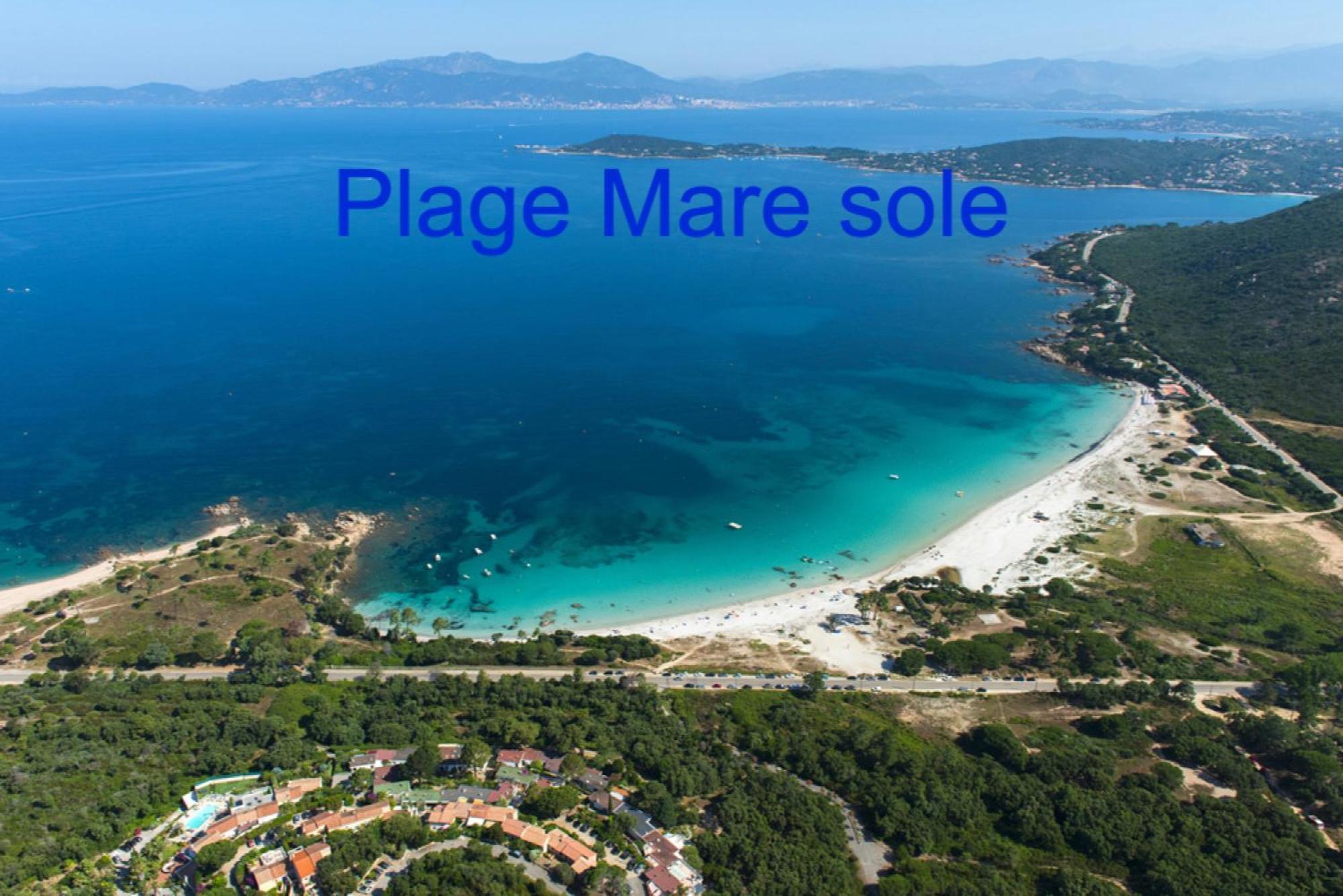 Vue Mer Panoramique Plage 50M Porticcio Corse 外观 照片